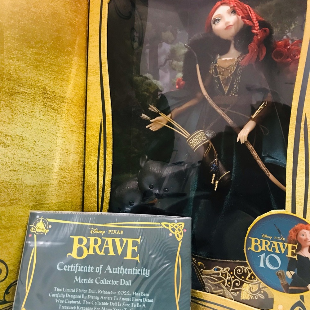 Disney D23 Expo Limited Edition Merida Brave Princess Doll #843/1,000 - Picture 2 of 10